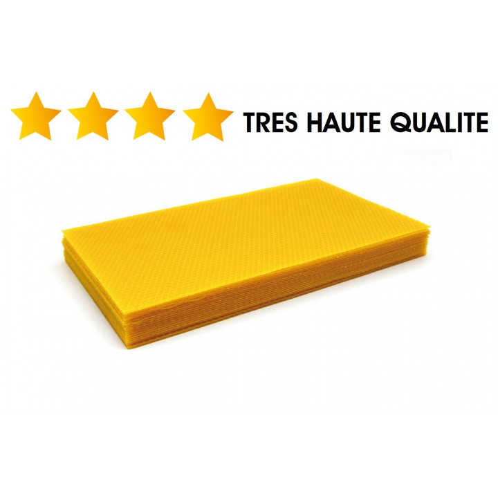 10x Feuilles Cire Dadant CORPS 1 Kgs