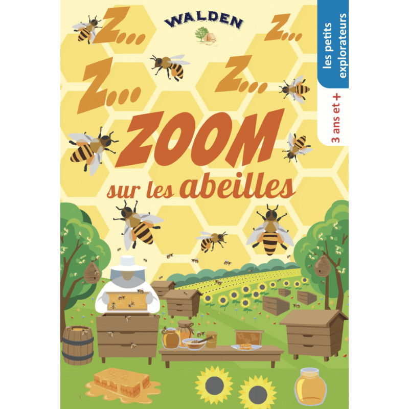  Livre  Zoom  sur les abeilles
