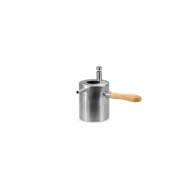 Wax Cruet, Burette à Cire à Bain Marie double paroi en Aluminium Manche  Bois, Outil pour Cirage de Moule Silicone pour Fabriquer des Bougies -   France